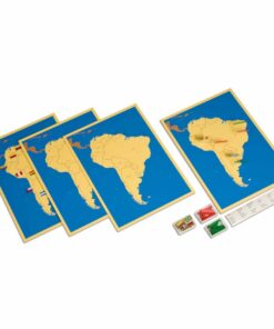 Four maps of South America