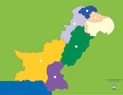 Four Maps of Pakistan