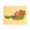 puzzle map of austria