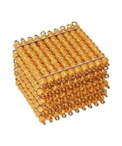 golden beads of cube 1000