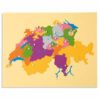 puzzle map of switzerland