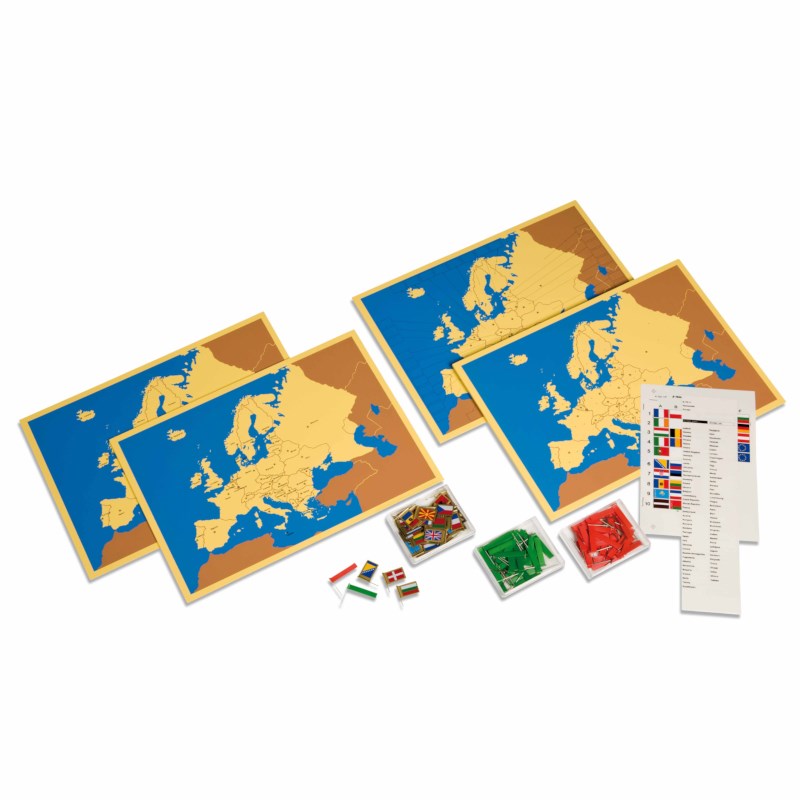 four map of europe 1 four map of europe