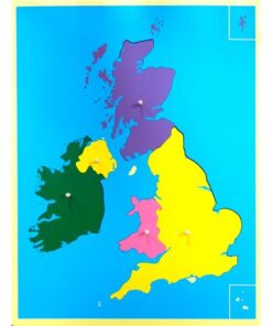puzzle map of uk and ireland