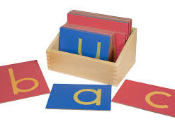 sandpaper letters