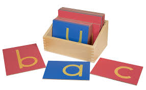 sandpaper letters 3 sandpaper letters