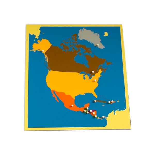 puzzle map of north america 1 puzzle map of north america