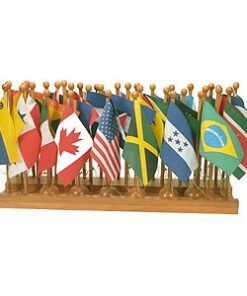 flag stand of north and south america