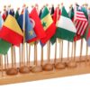 flag stand of africa