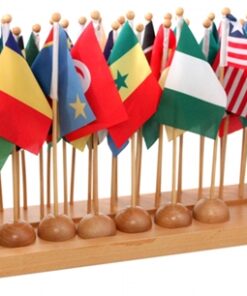 flag stand of africa