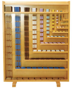 linear counting frame without beads