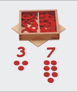 cutout number and counter in box