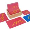 sandpaper letters , cursive