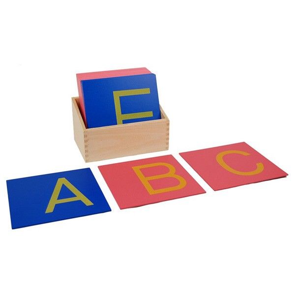 sandpaper letters , capitals 2 sandpaper letters , capitals