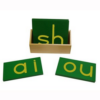 sandpaper letters , phonograms only