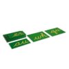 sandpaper letters , (phonograms cursive)