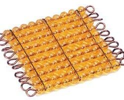 golden beads squares of 100