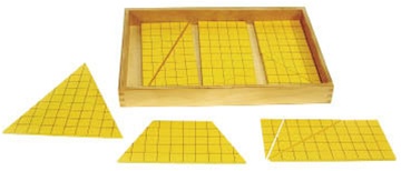 yellow triangles for areas 1 yellow triangles for areas